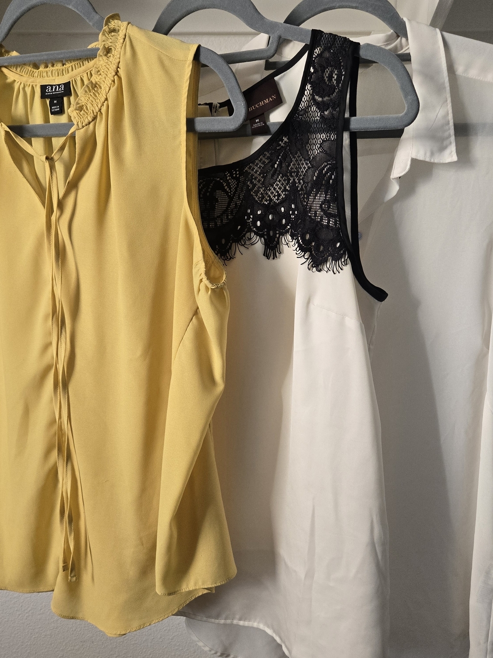 Lot of Women's Sleeveless Blouses